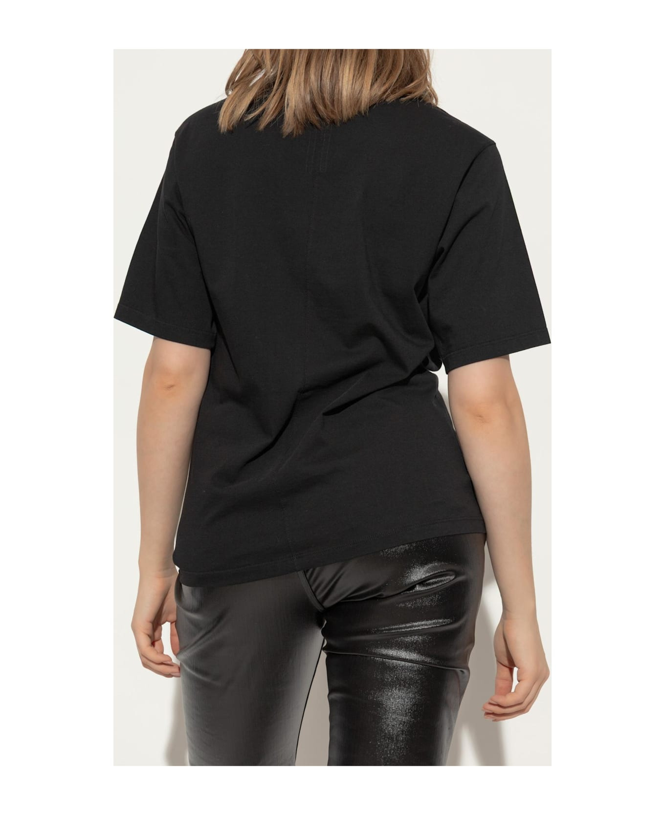 Rick Owens Cotton T-shirt With A Crew Neck - 4