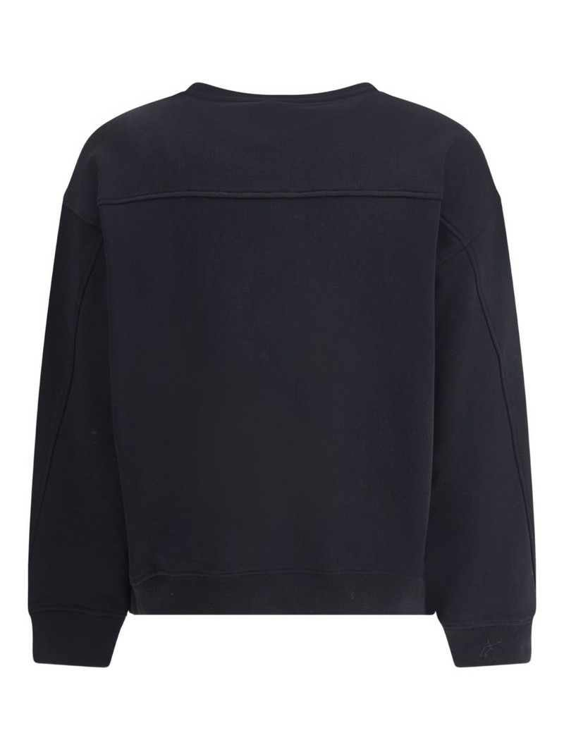 PINKO crystal-embellishment sweatshirt outlook