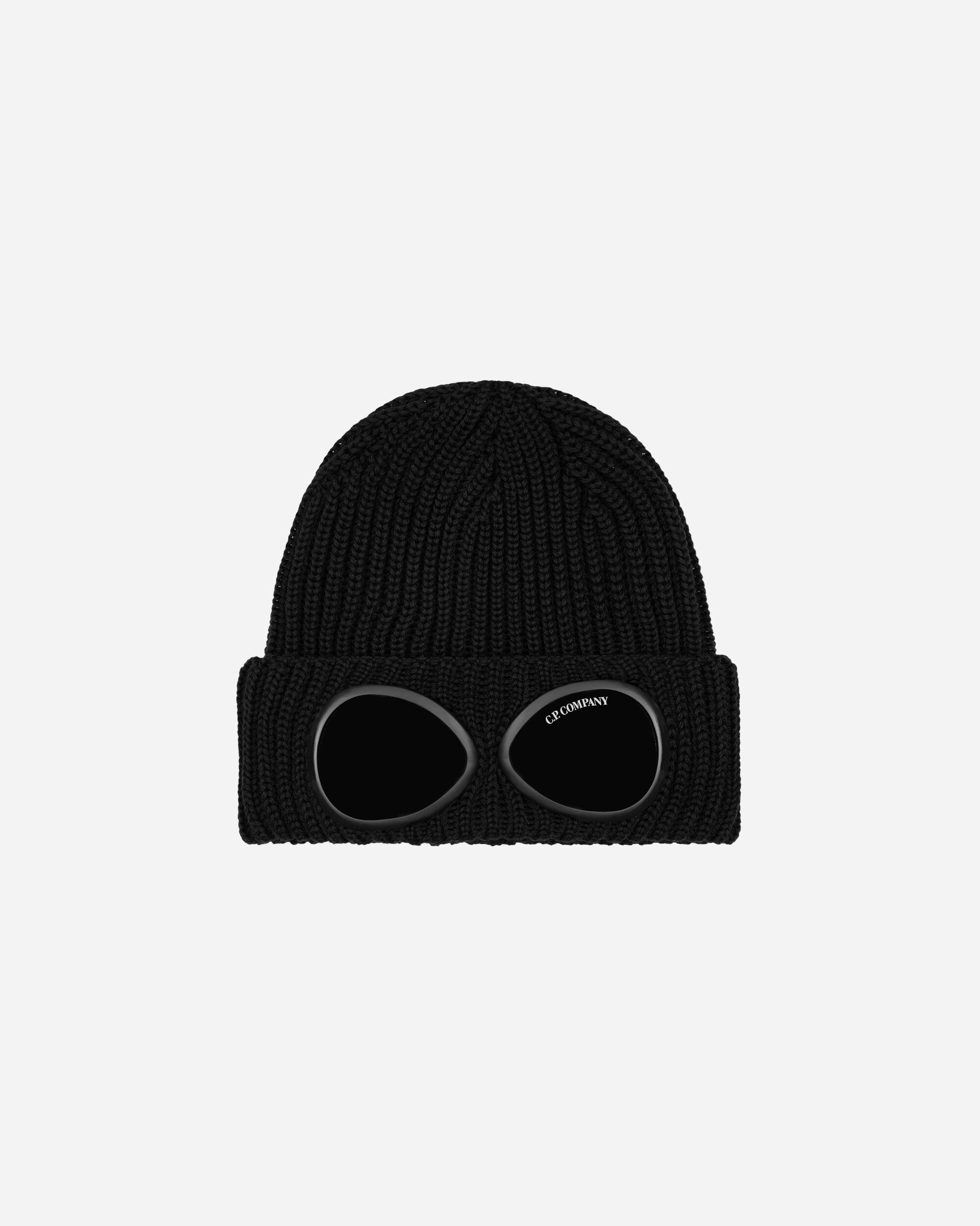 Extra Fine Merino Wool Goggle Beanie Black - 2