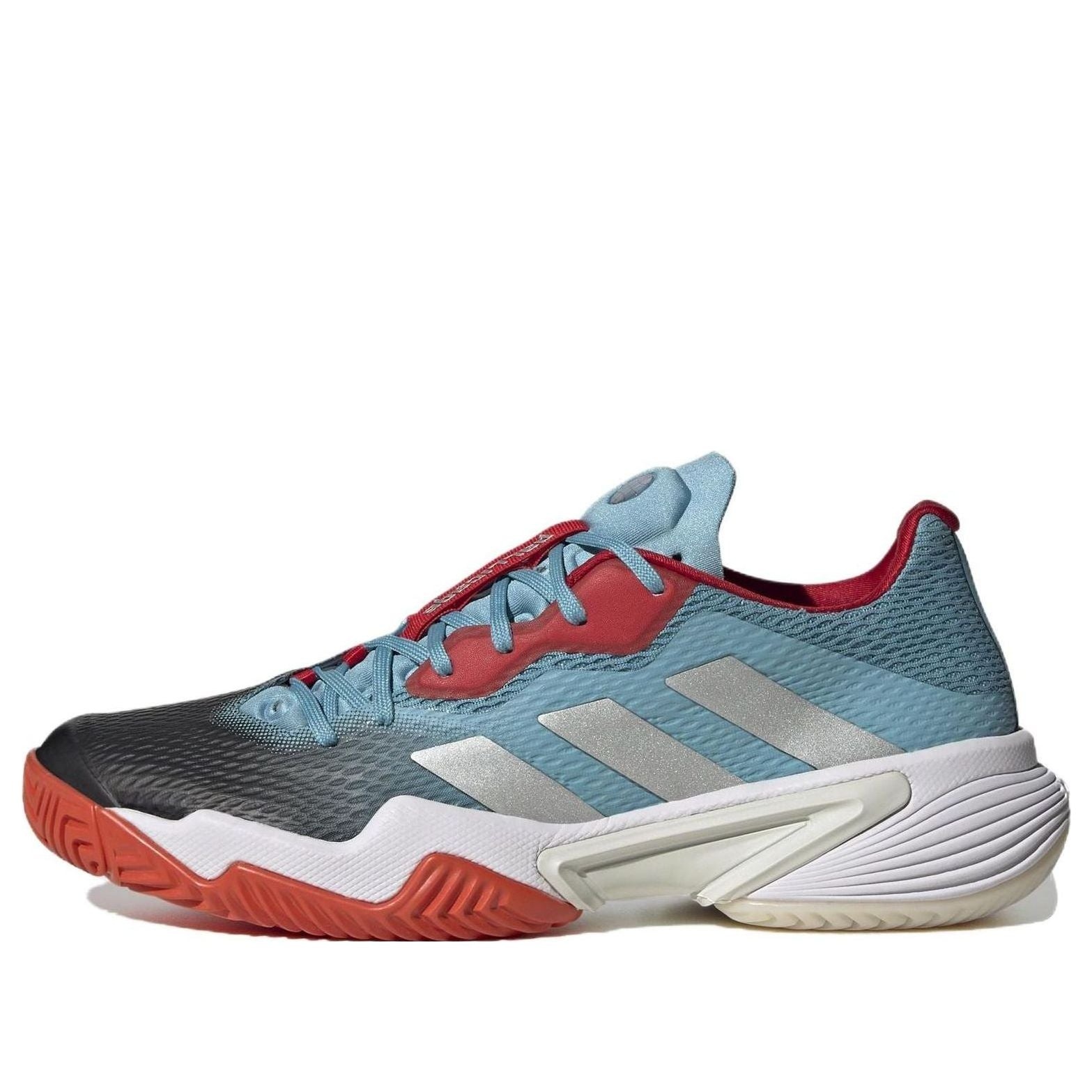 (WMNS) adidas Barricade 'Blue Red' HP7415 - 1