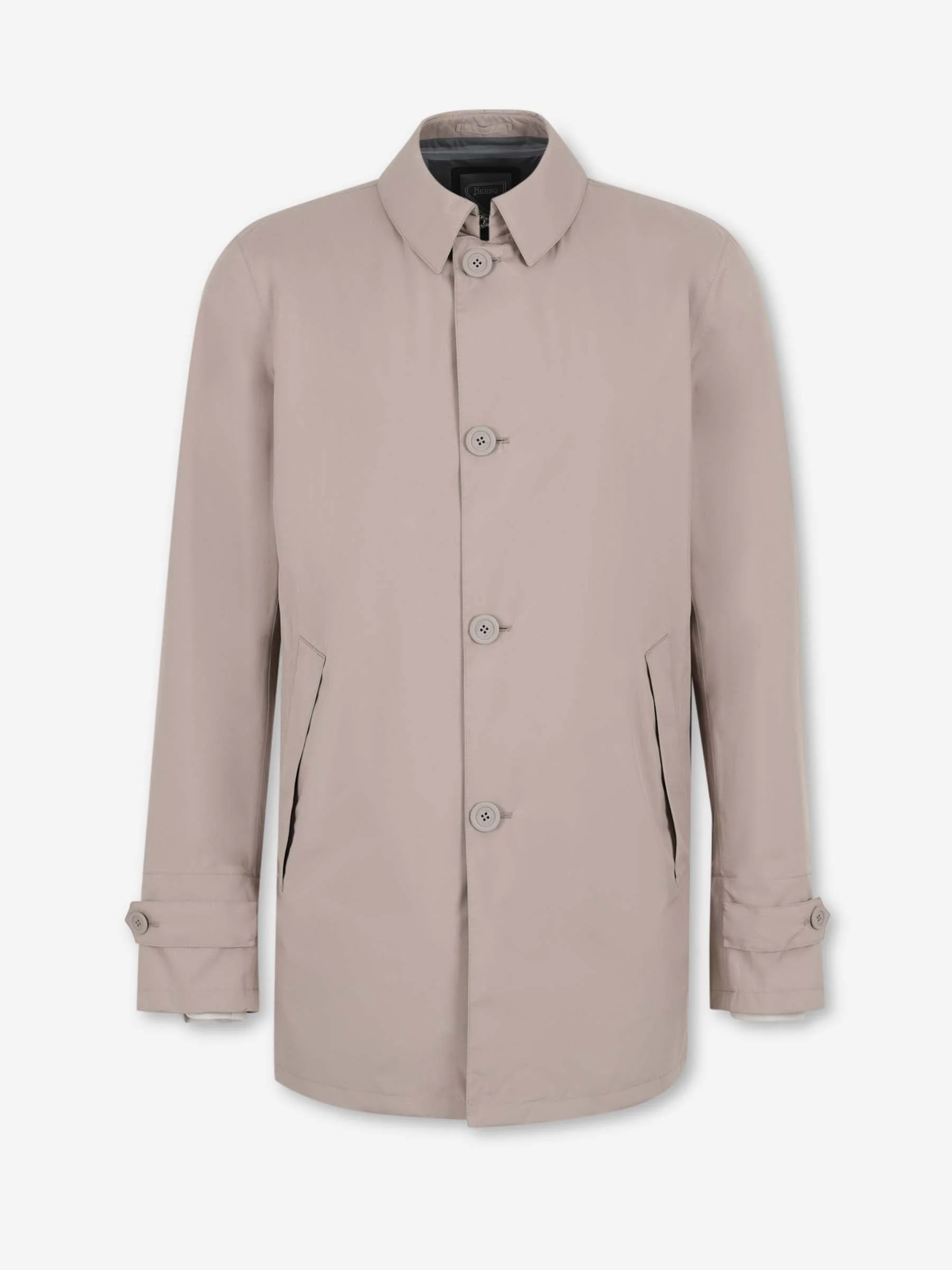 SHORT TECHNICAL TRENCH COAT - 1