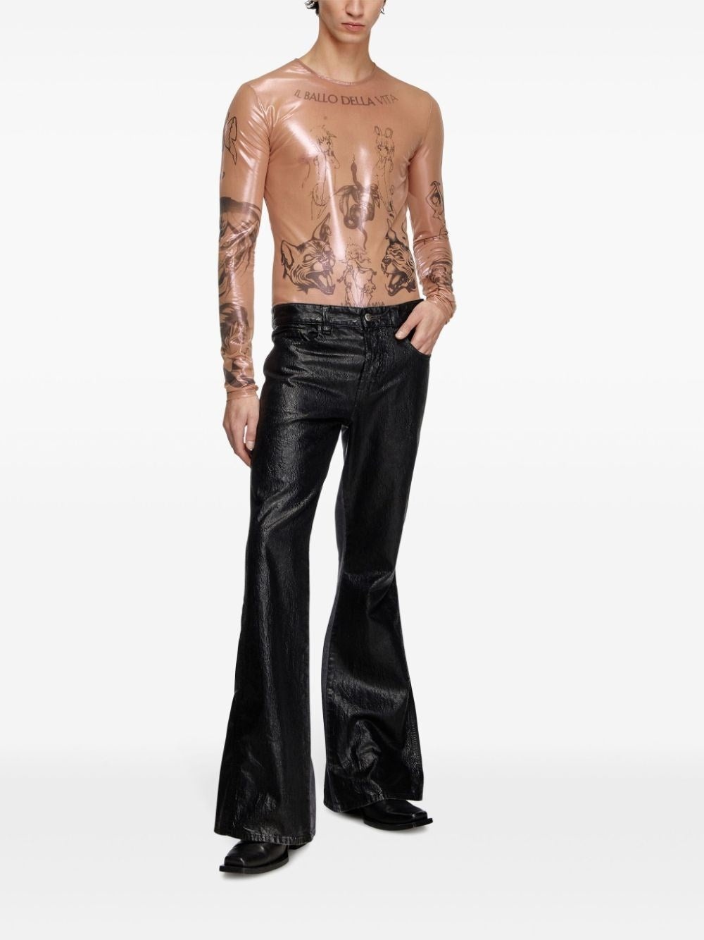 Diesel Men `Diesel X Damiano` T-Shirt - 5