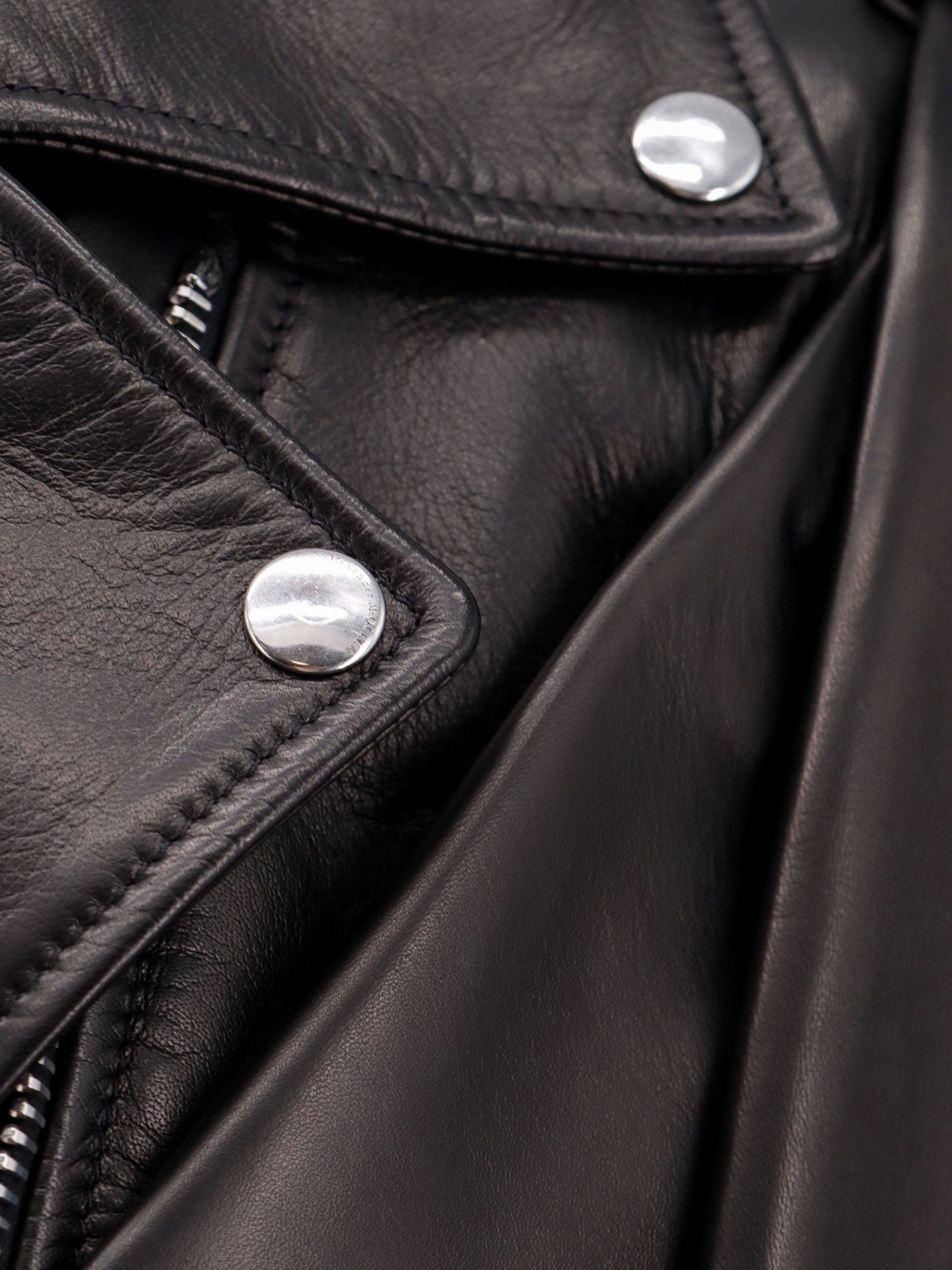 Sleeveless Leather Jacket With Knotted Drapery - 5