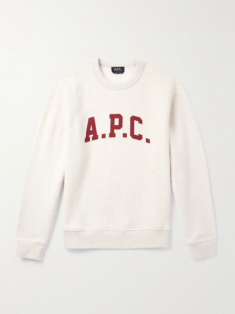 Sweet Harris Logo-Print Organic Cotton-Jersey Sweatshirt Ivory 1