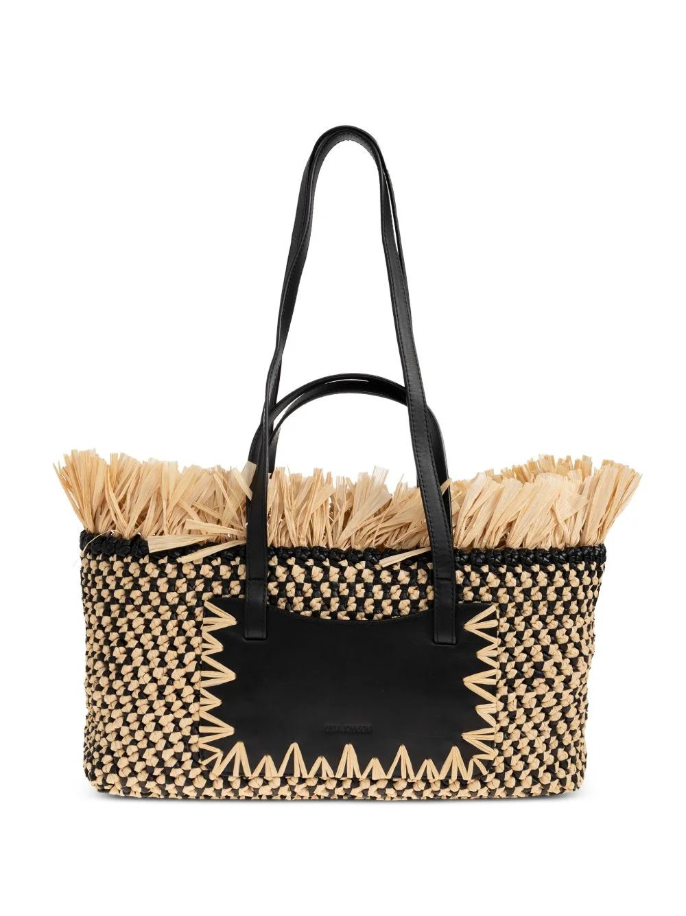 Lali woven tote bag - 1