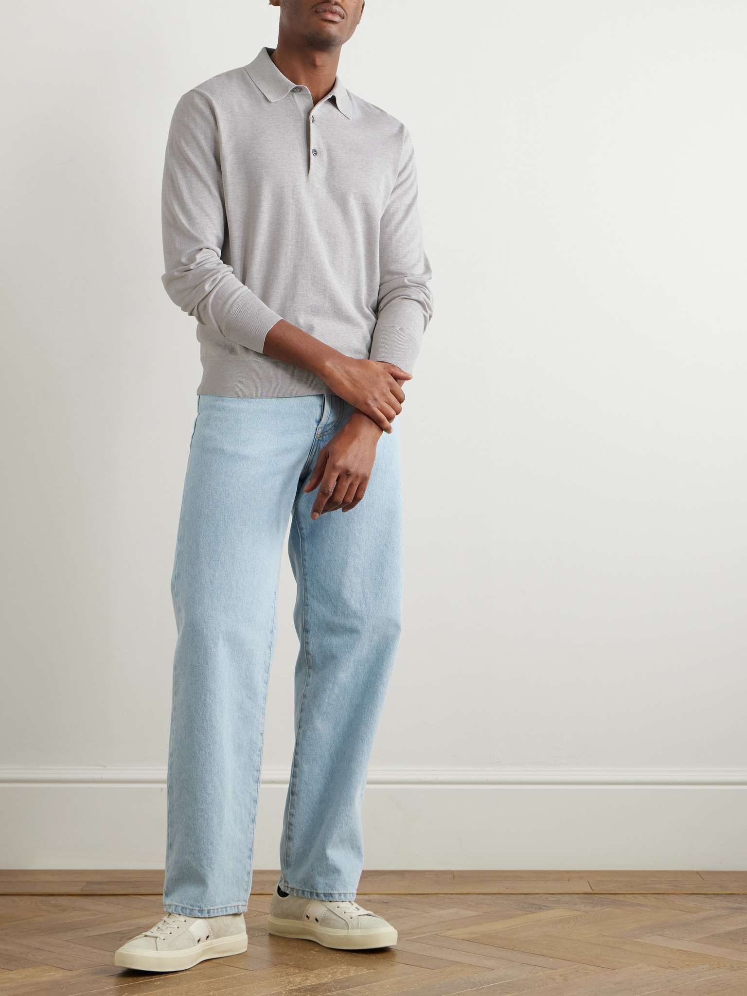 Slim-Fit Cotton Polo Shirt - 2