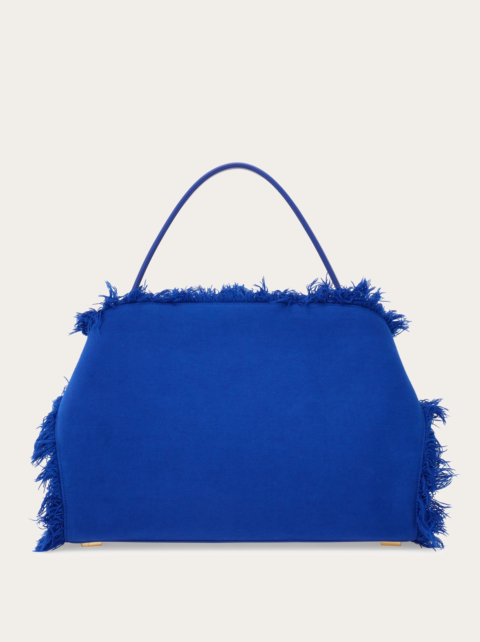 Fringed Hug Soft shoulder bag (L) - 5