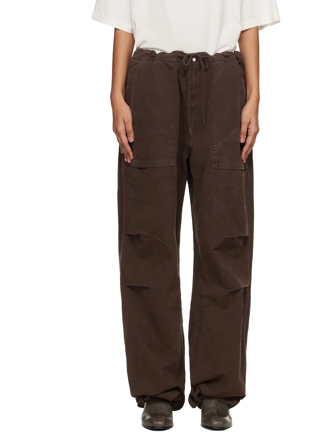 Brown Barren Cargo Pants - 1