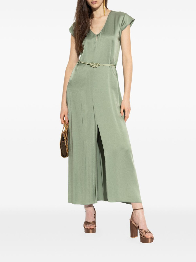 forte_forte V-neck belted dress outlook