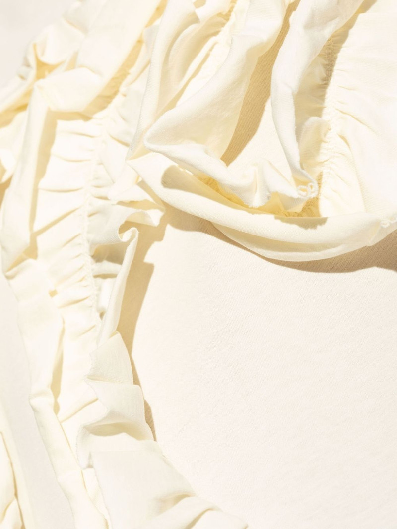 Aris ruffle-detail T-shirt 5