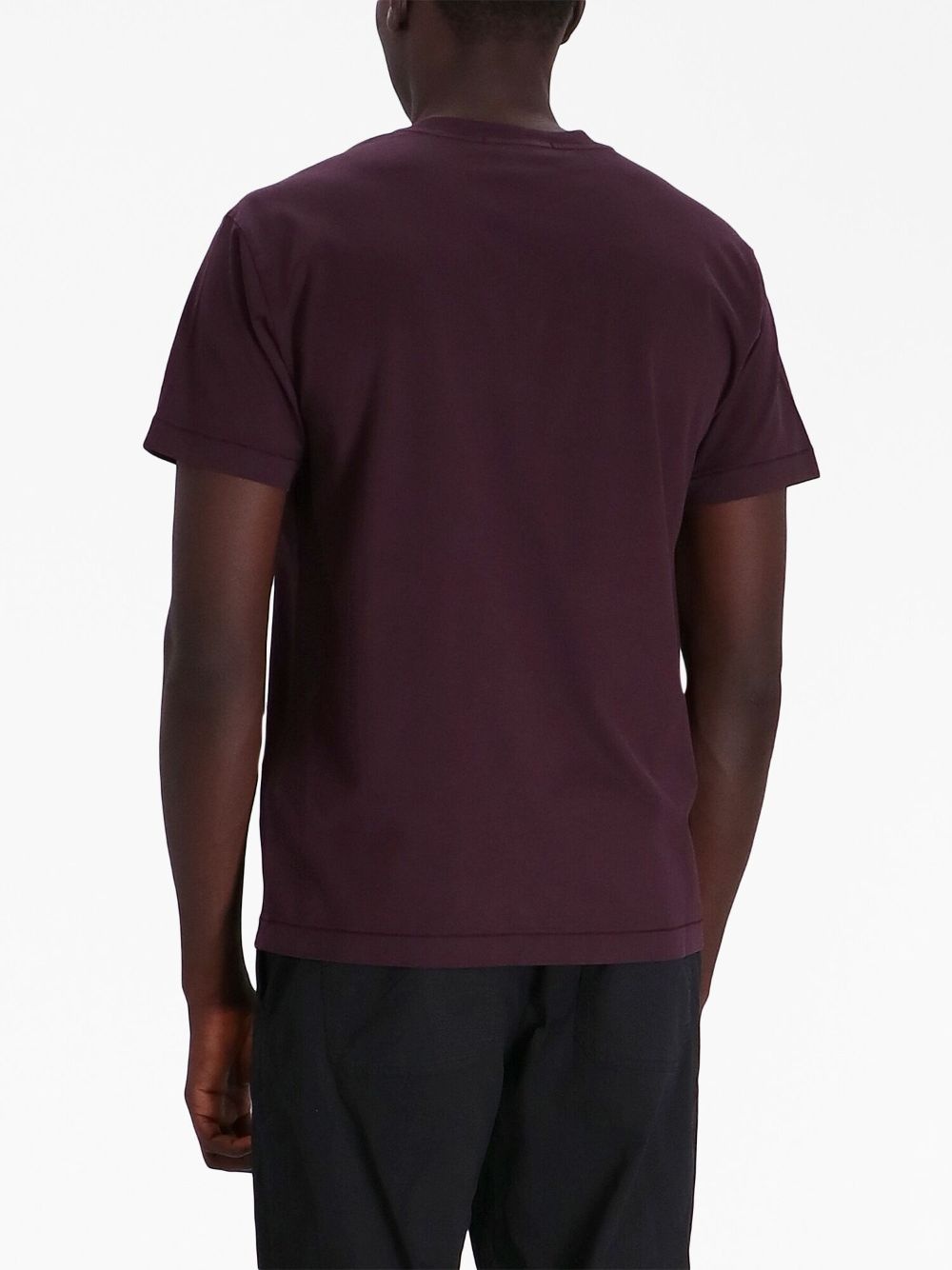 Compass-motif cotton T-shirt - 4