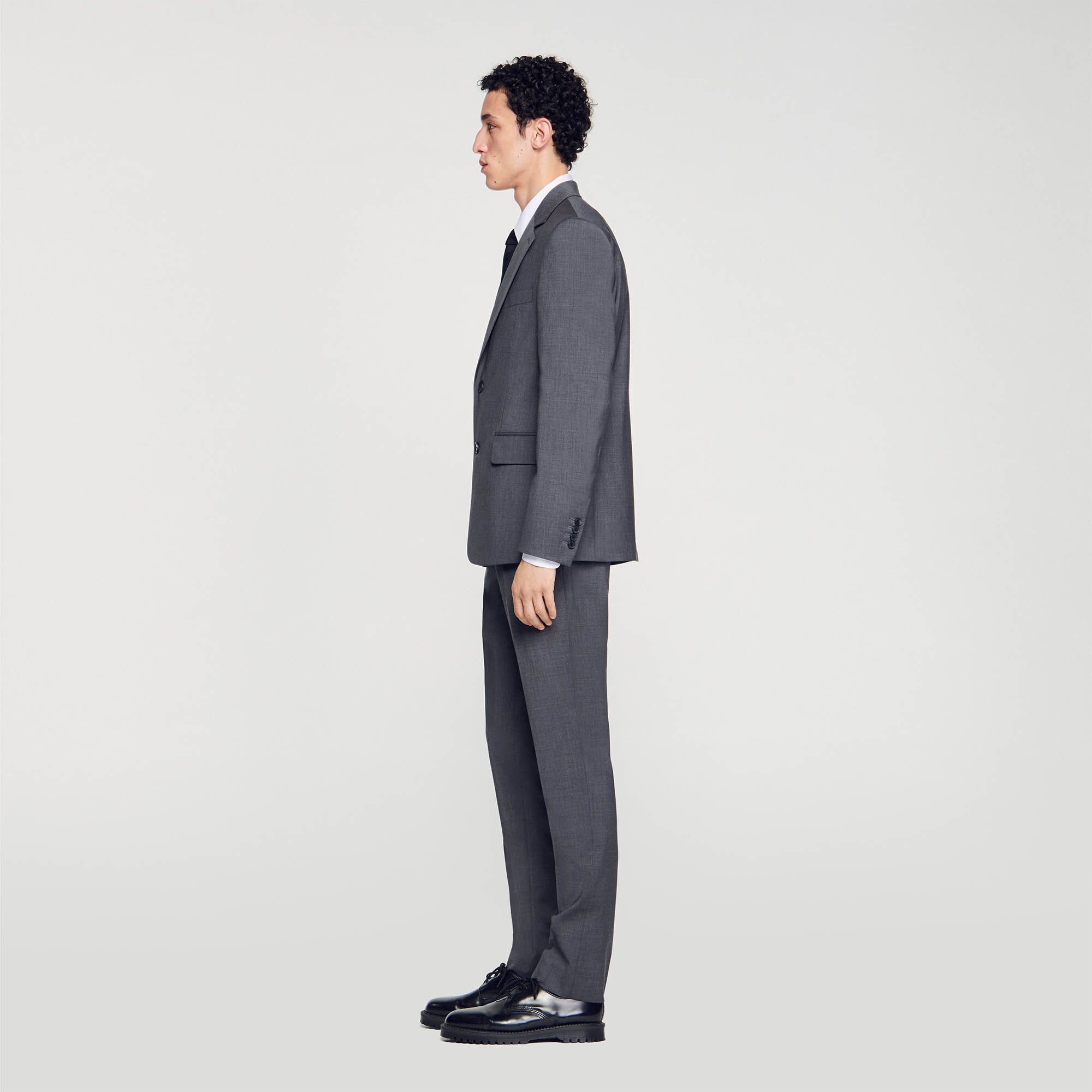 WOOL SUIT JACKET - 7