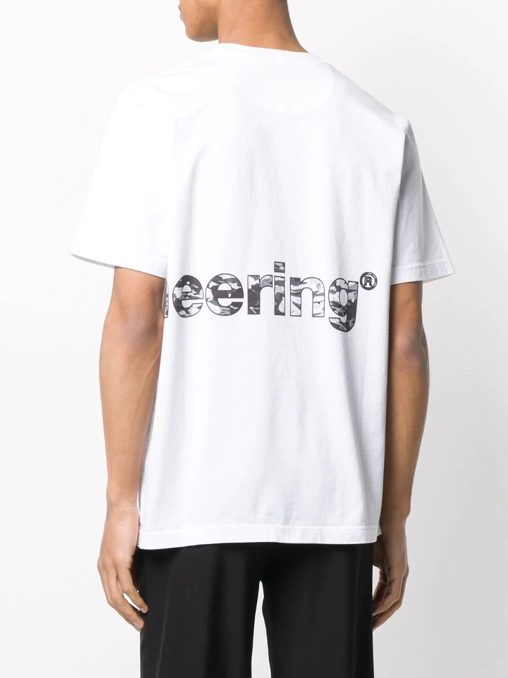 logo print T-shirt - 4