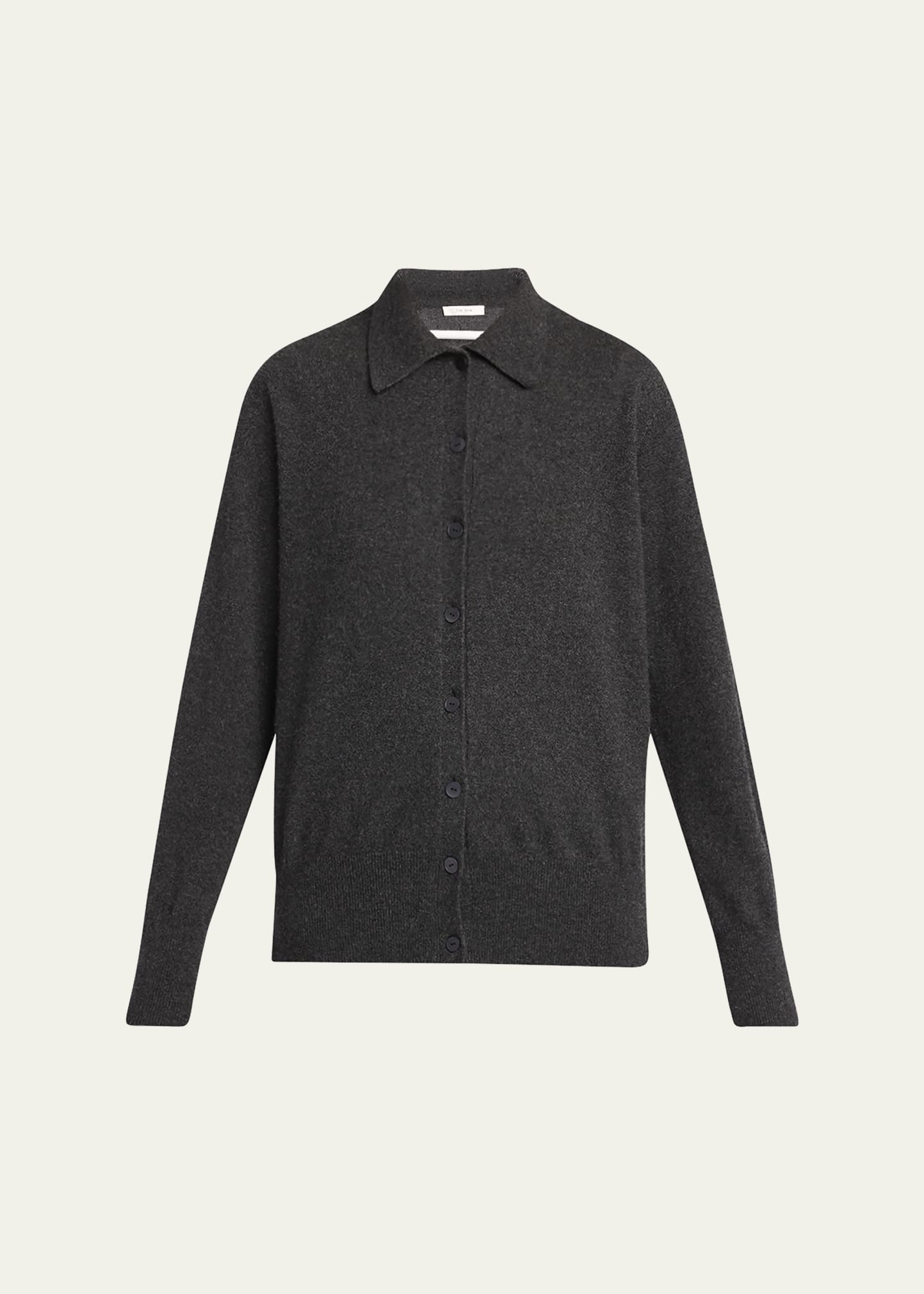 Lillia Cashmere Collared Cardigan - 1