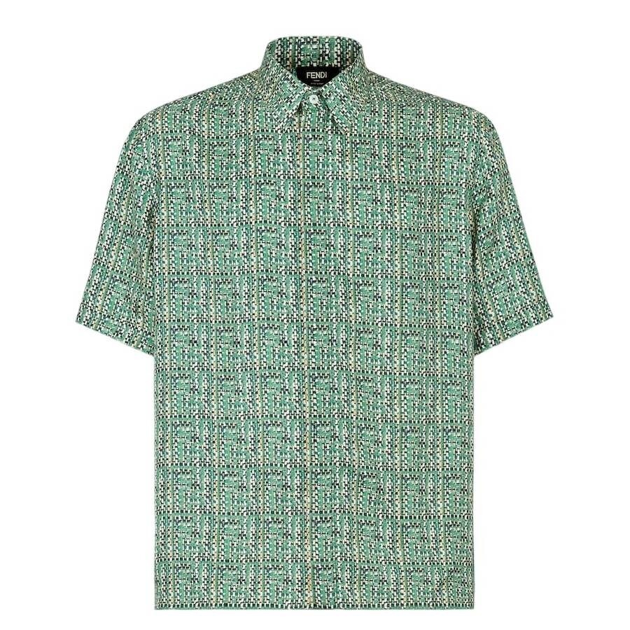 Fendi FF Print Short Sleeve Shirt - 1