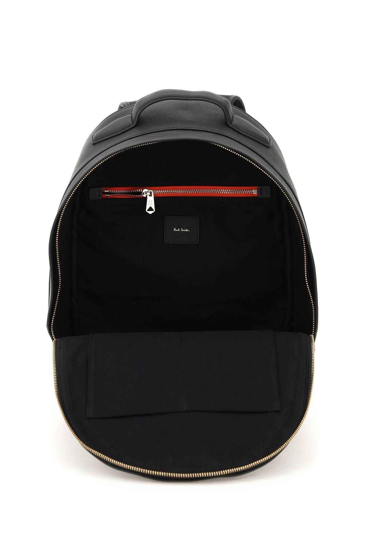 'SIGNATURE STRIPE' LEATHER BACKPACK - 4