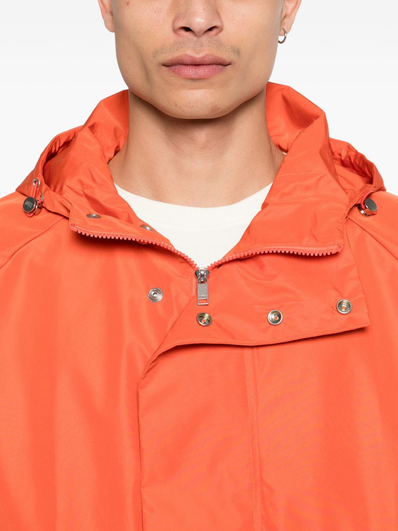 flap-pocket hooded coat 5