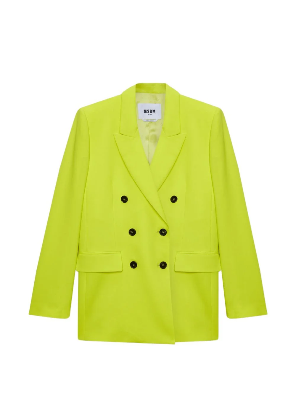buttoned double-breasted blazer - 1