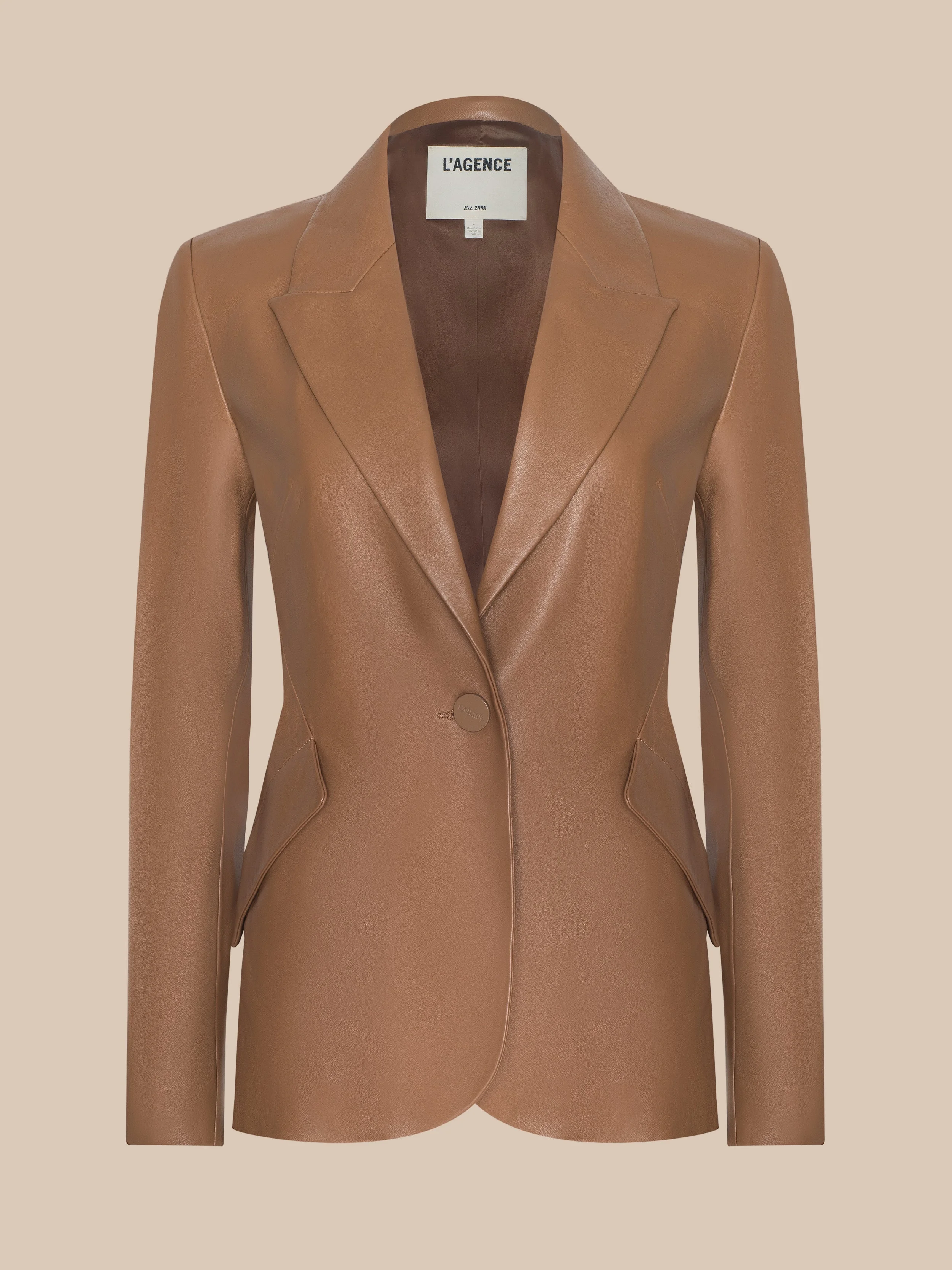 Chamberlain Leather Blazer - 1