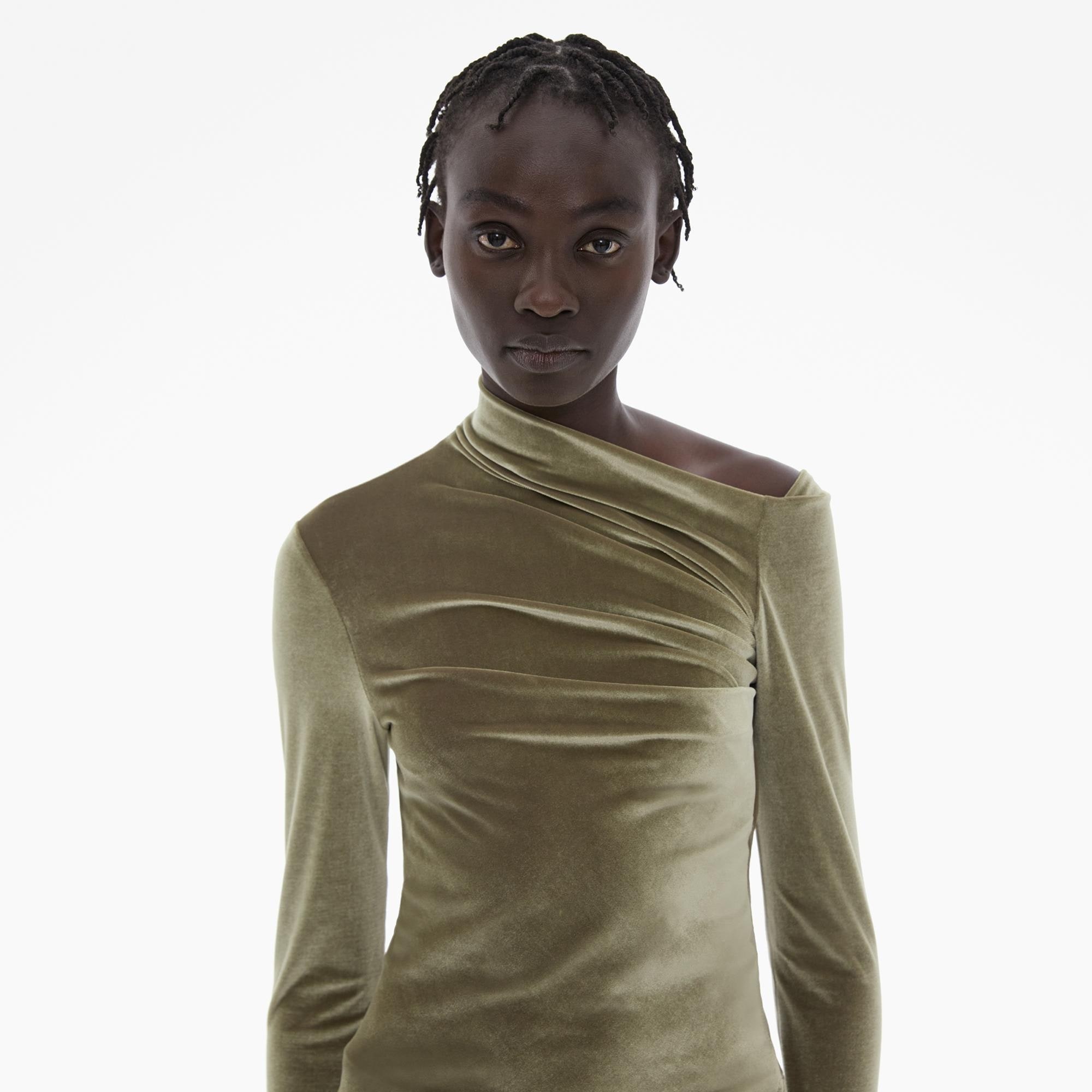 VELVET ASYMMETRICAL TOP - 7
