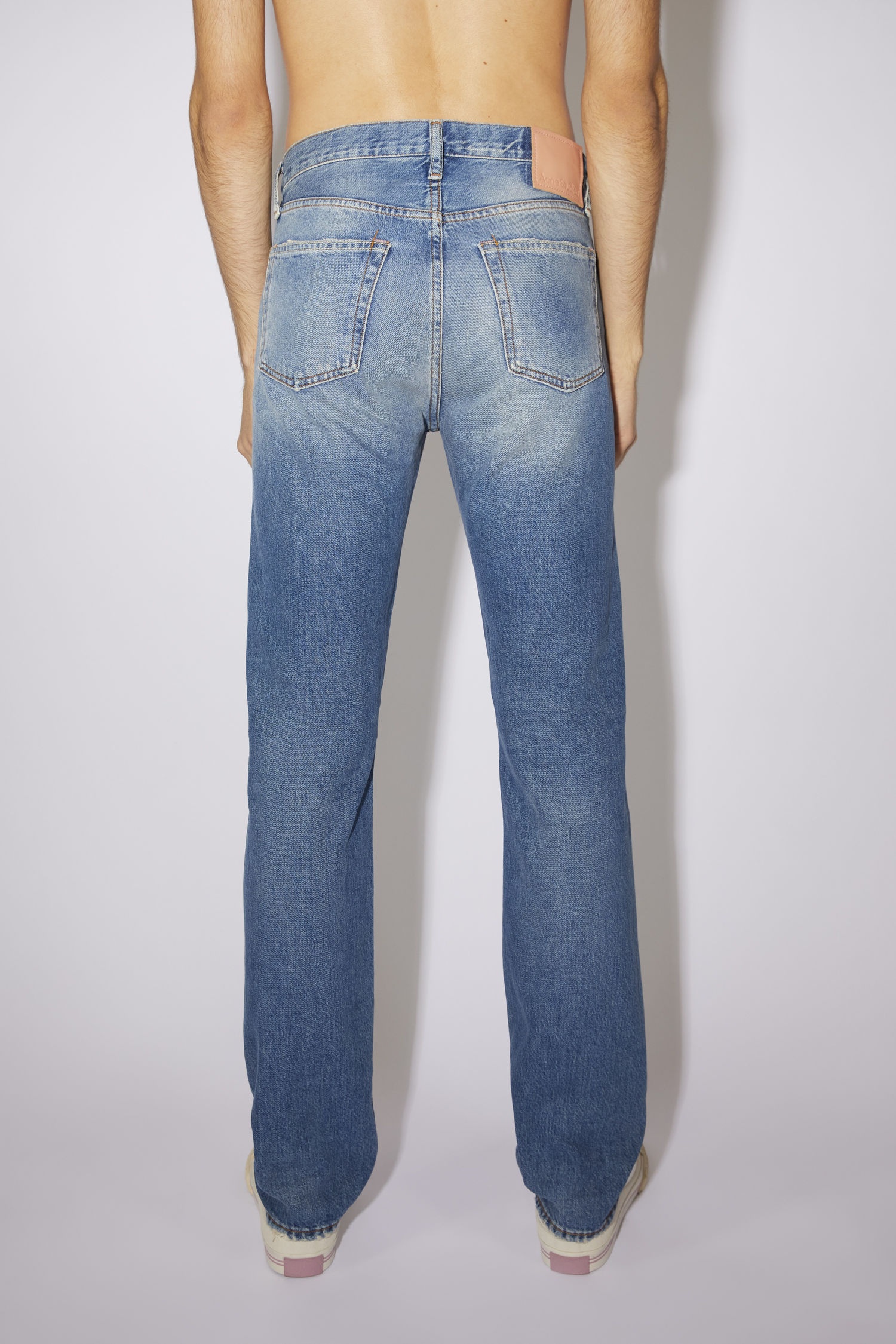 Straight fit jeans - Mid Blue - 3