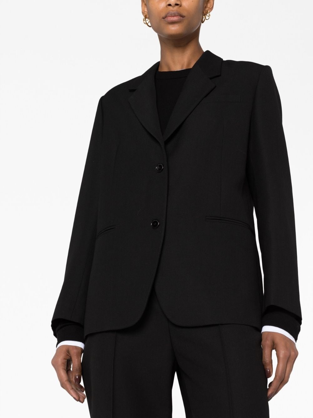 single-breasted blazer - 5