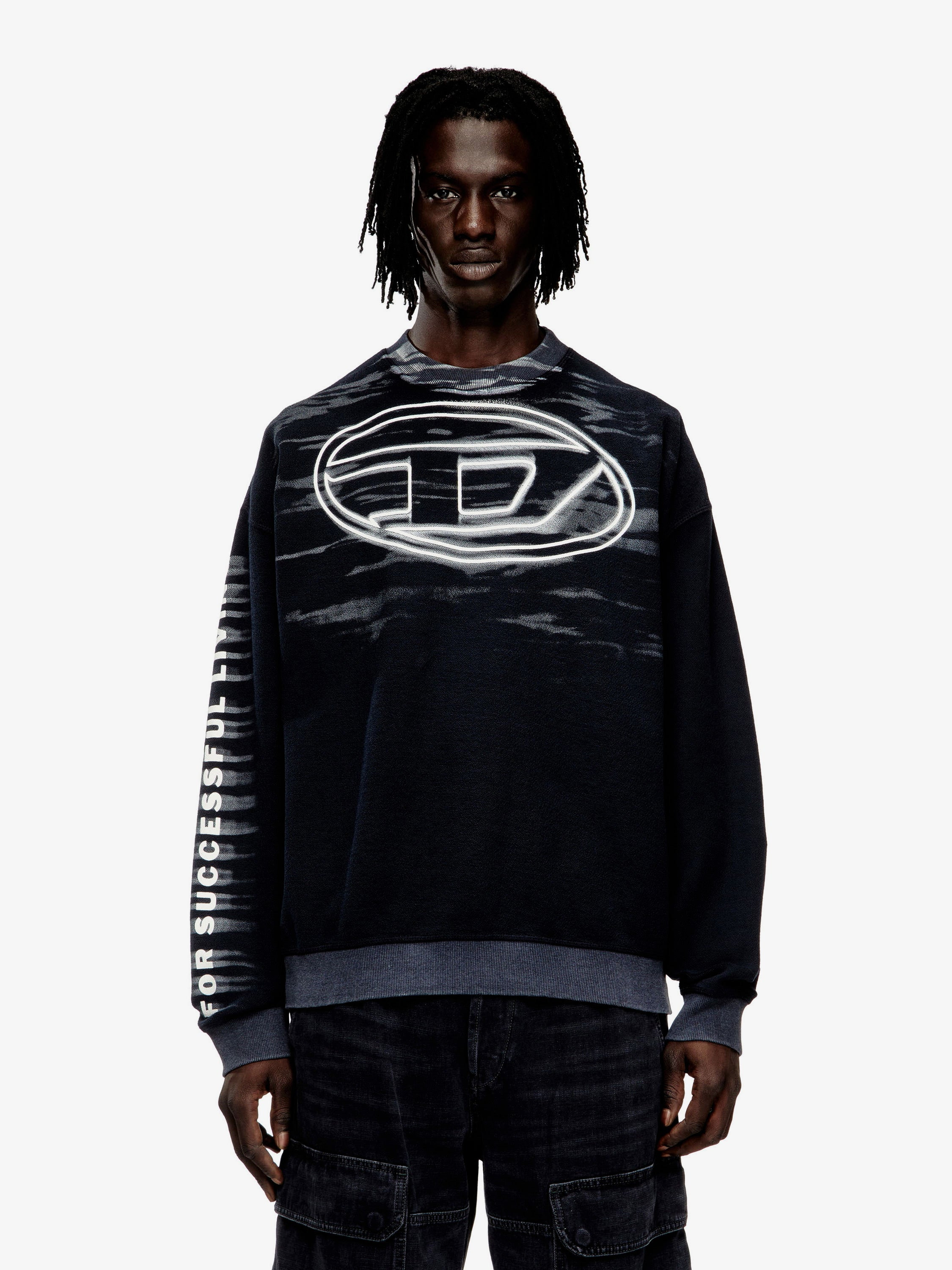 Diesel Men S-Boxt-T1 Cotton Sweatshirt - 3