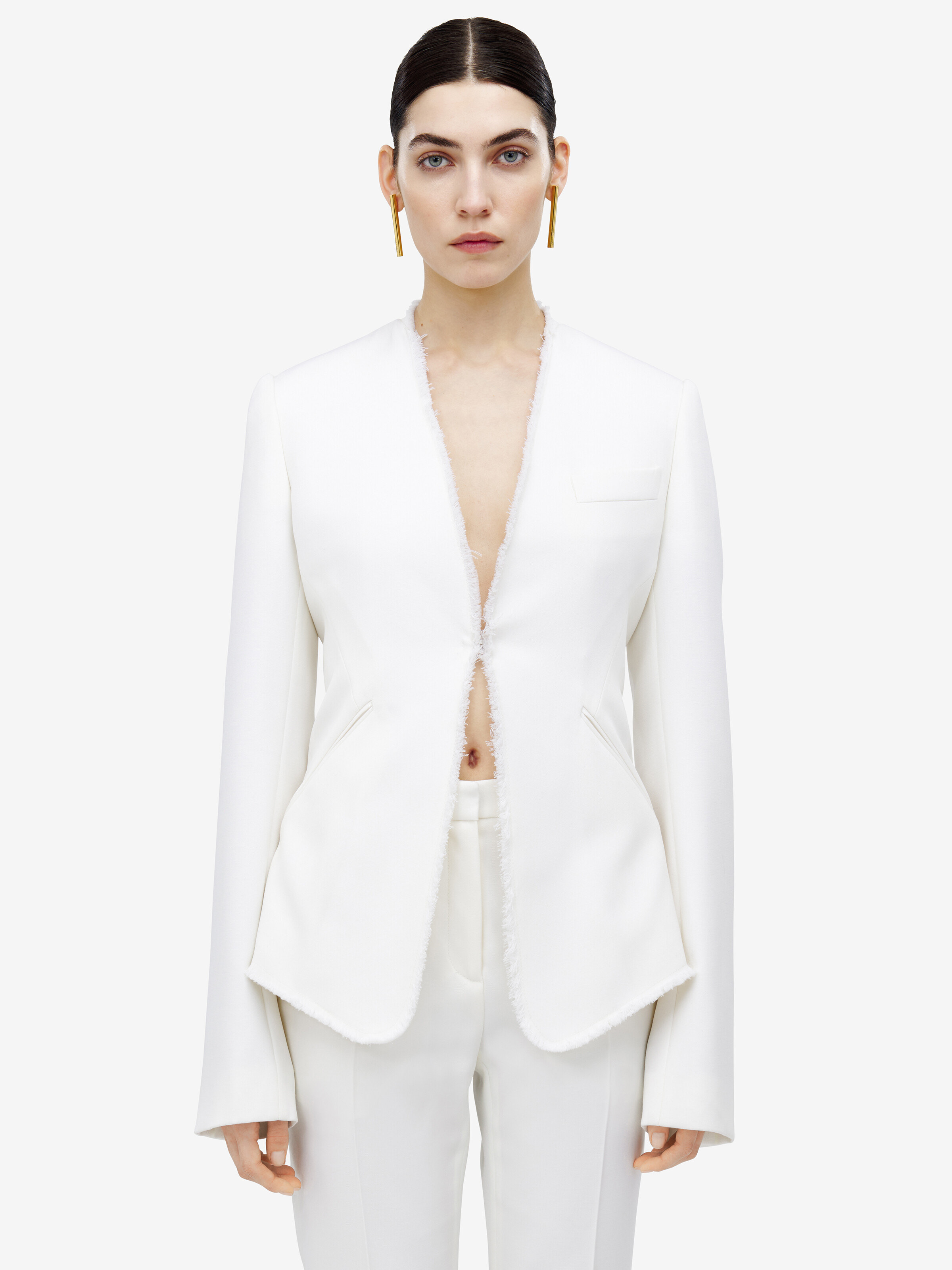 Raw Edge Tailored Jacket - 2