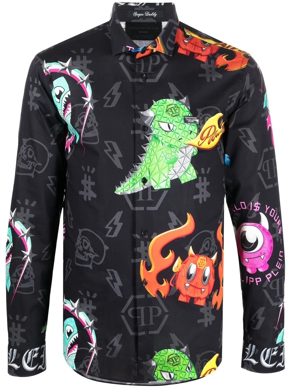 Monsters long-sleeve shirt - 1