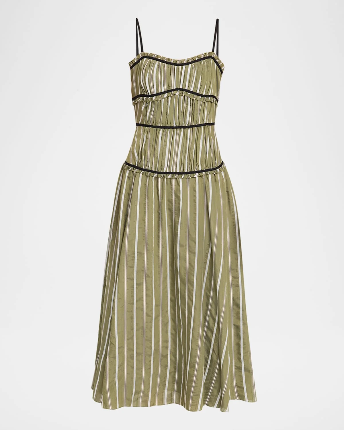 Celia Striped Maxi Dress - 1