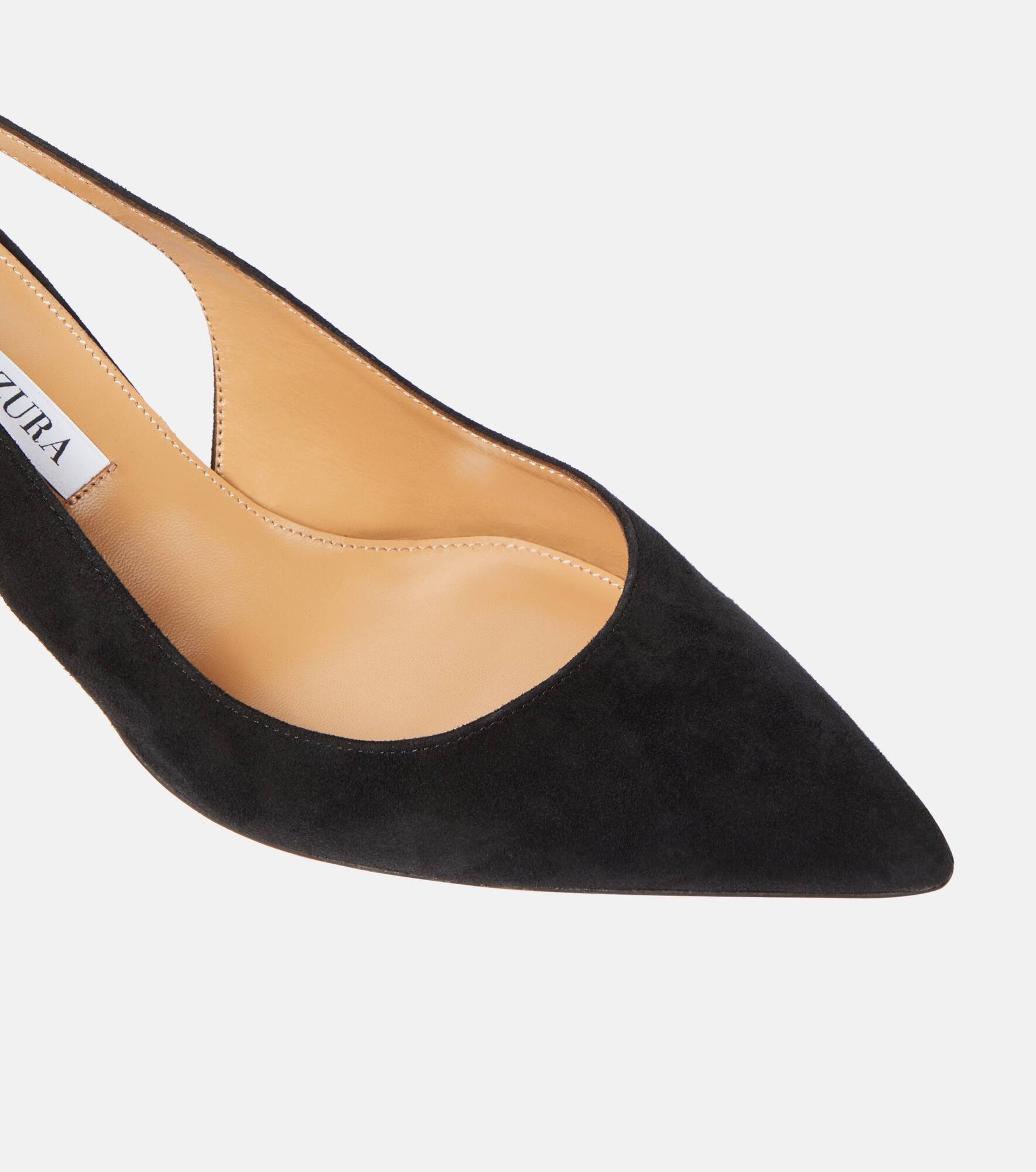 Bow Tie 50 suede pumps - 6