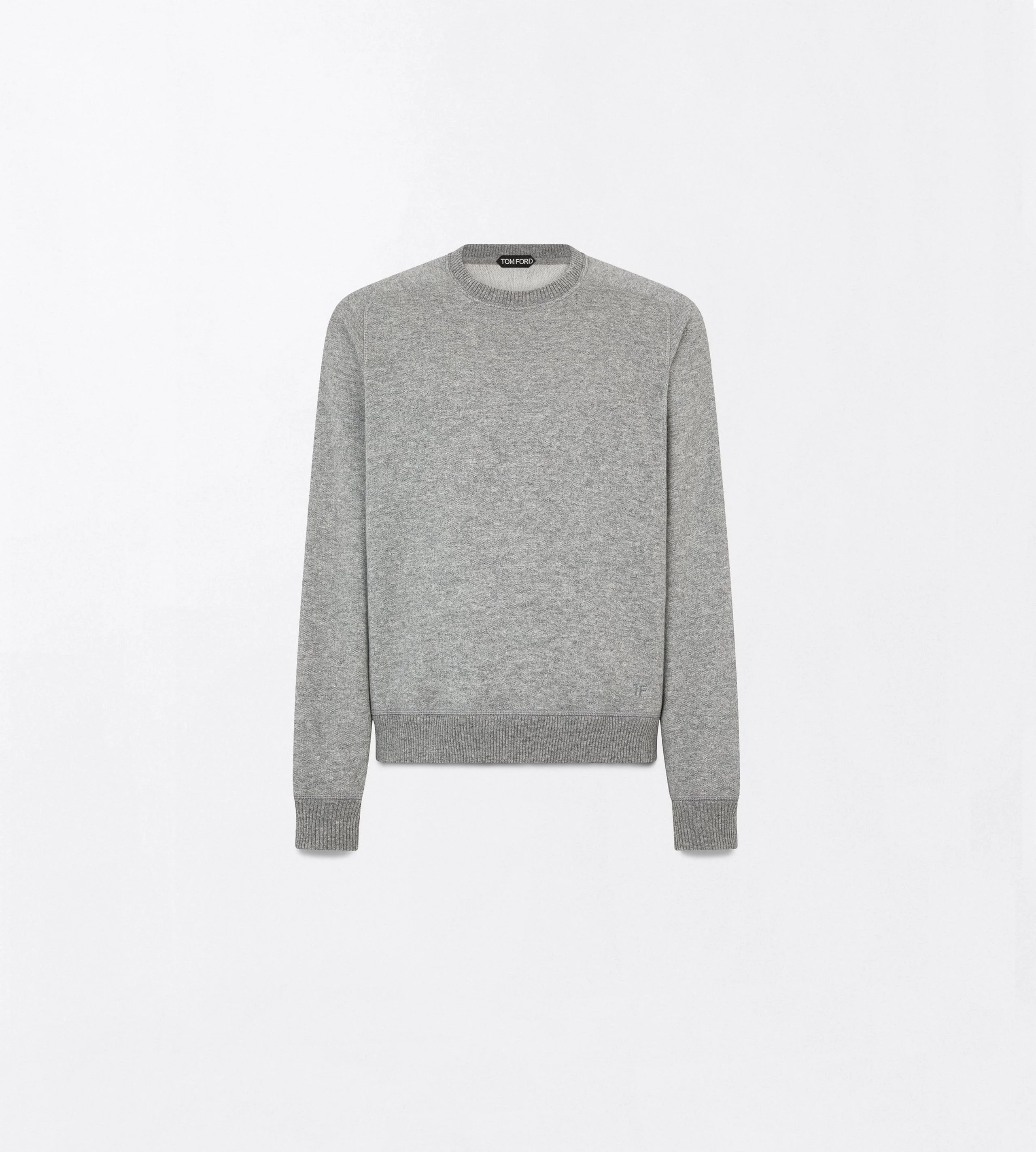 CASHMERE COTTON CREW NECK - 1