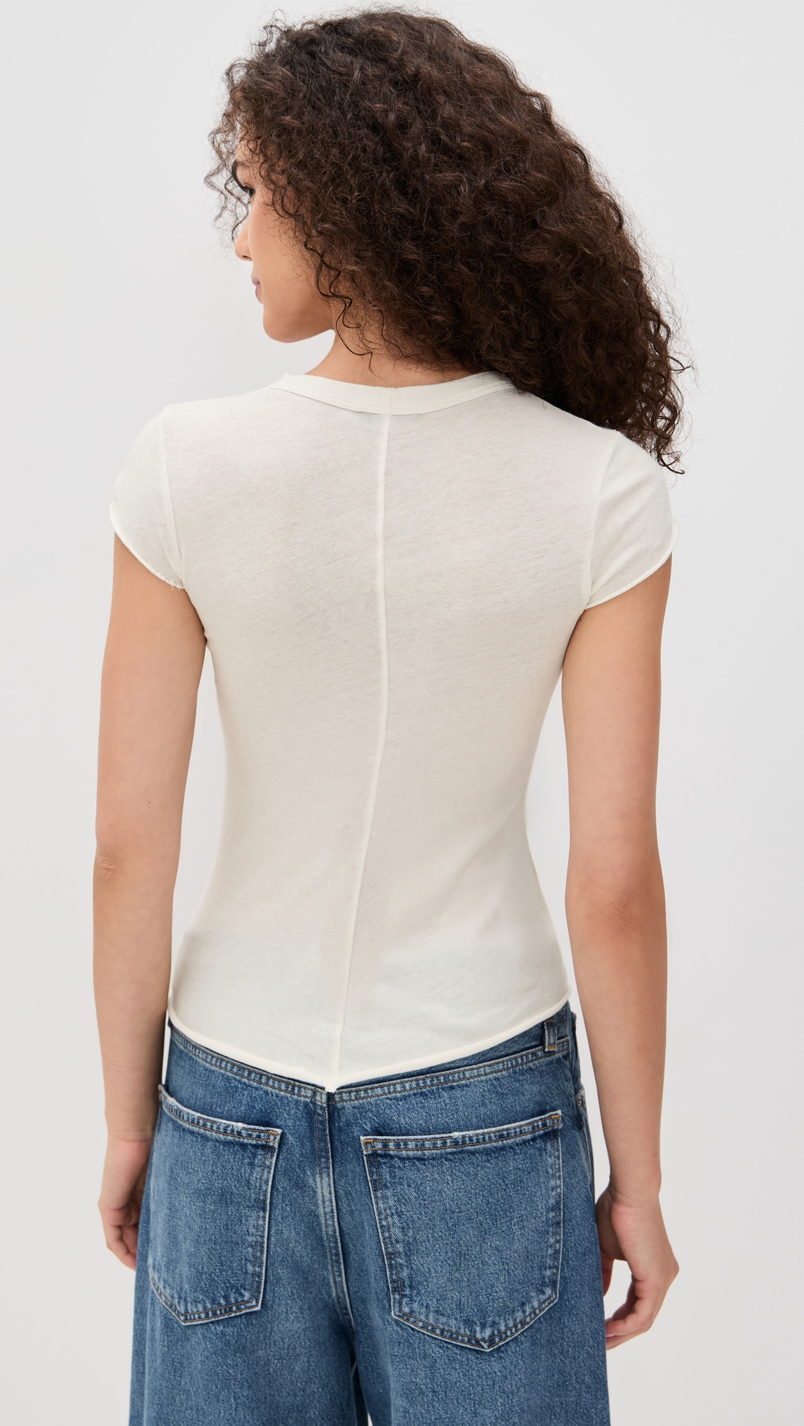 Marbella Cap Sleeve Tee - 2
