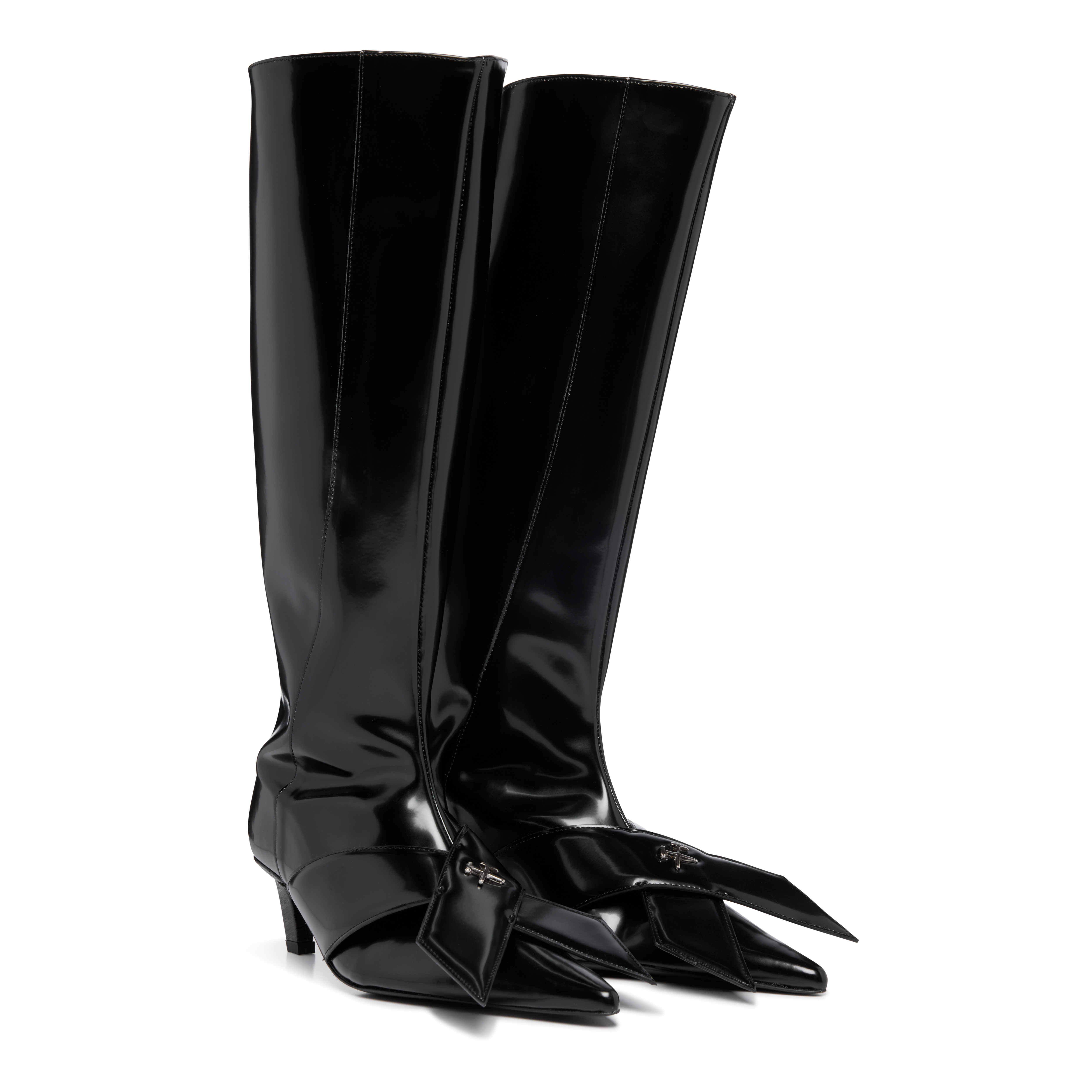 Zina Knee High Shaft Boots - 2