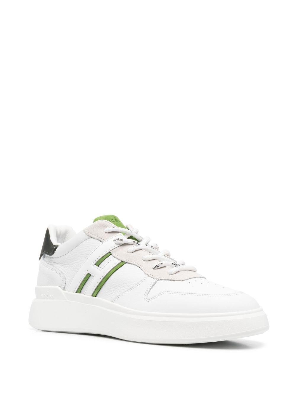 H580 panelled low-top sneakers - 2