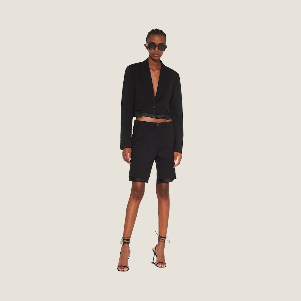 Grain de poudre Bermuda shorts - 1