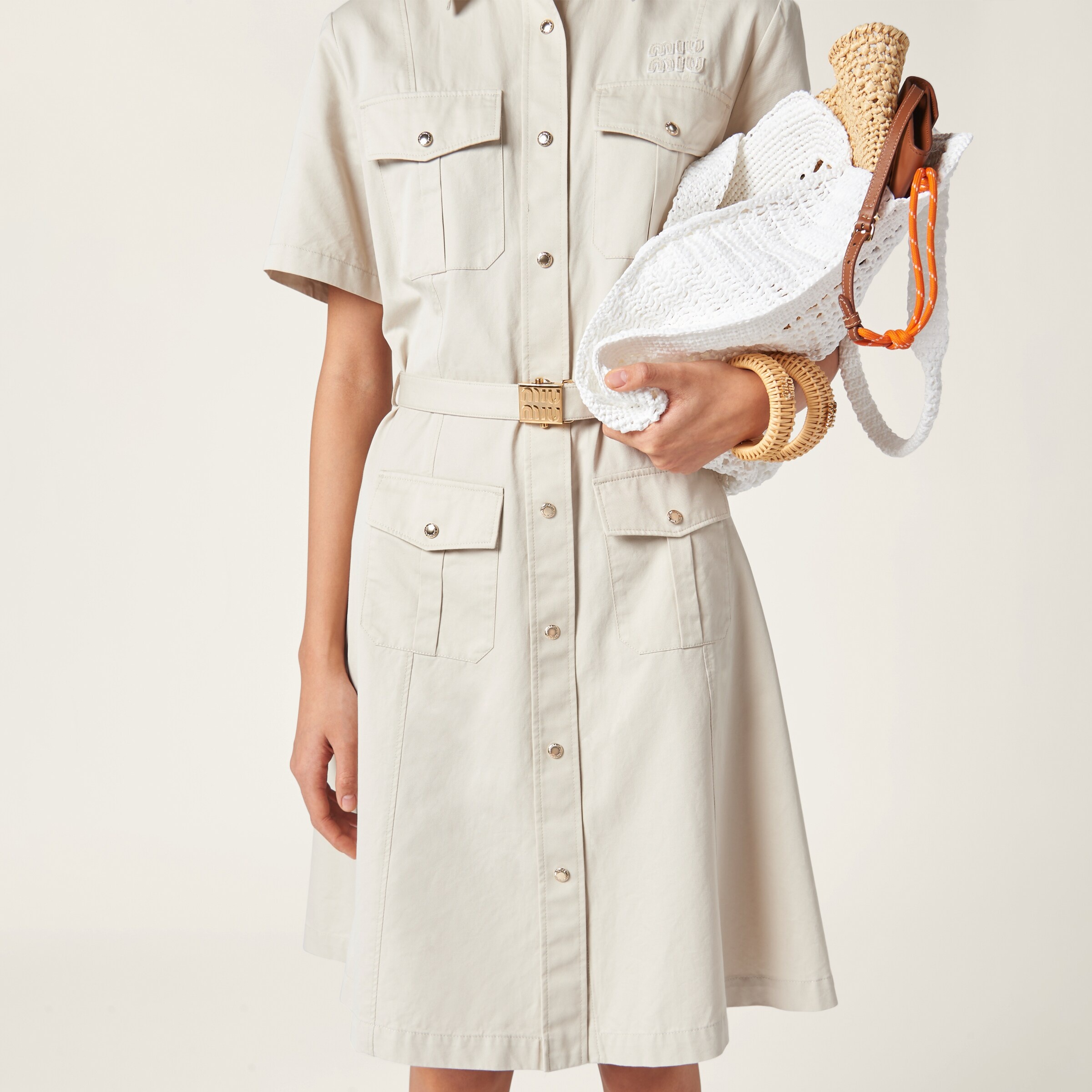 Gabardine dress - 4