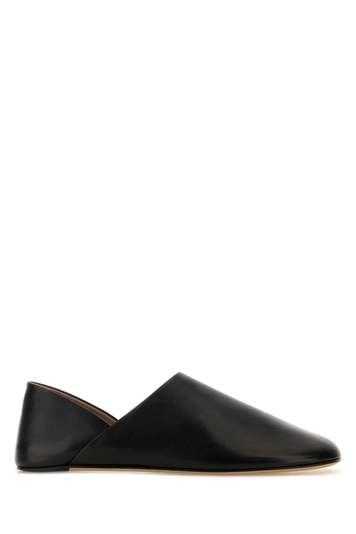 Jw Anderson Men Black Leather Loafers - 1