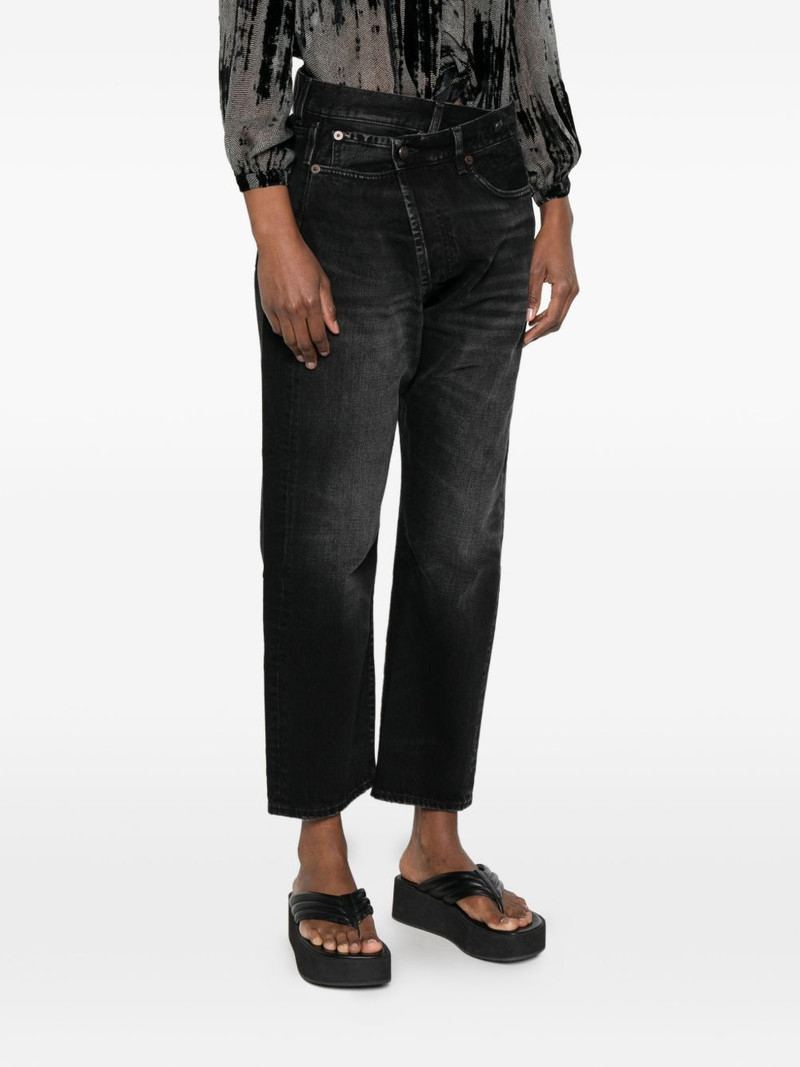 Crossover belt-loop jeans 3
