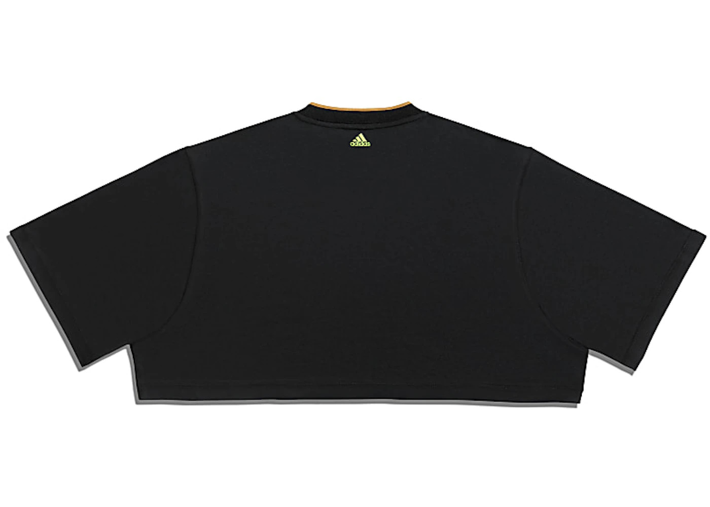 adidas Ivy Park 3-Stripes Crop Tee Black - 2