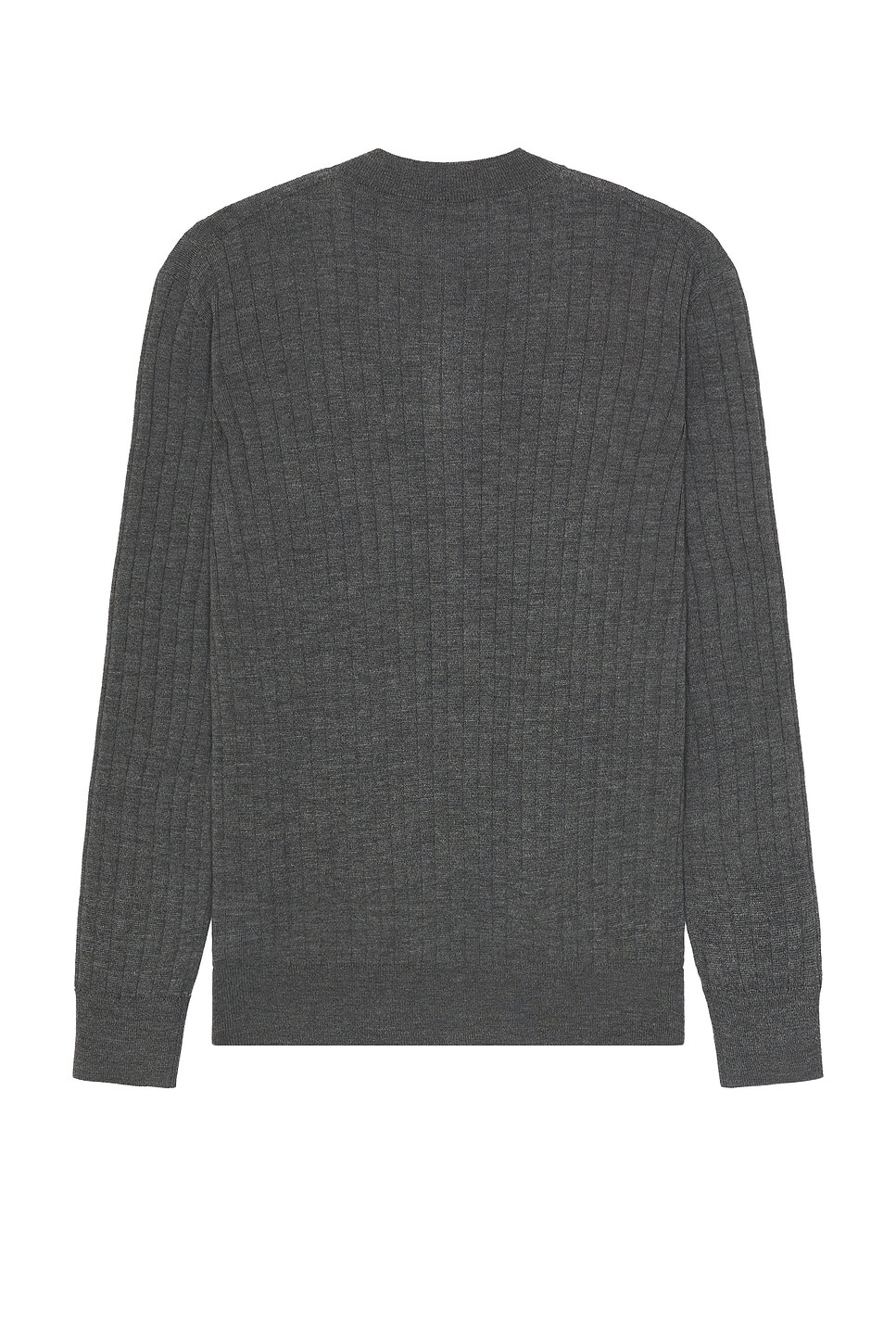 Wool Rib Cardigan - 2