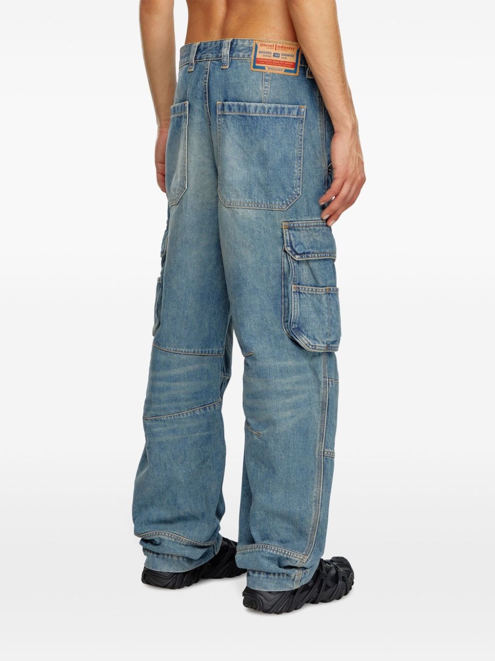 D-Fish straight-leg jeans - 4