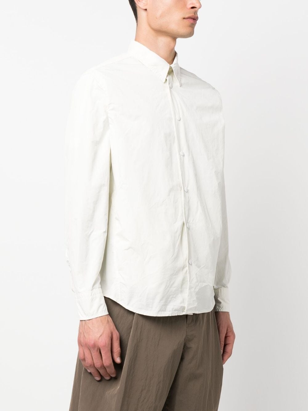 long-sleeved buttoned shirt - 3