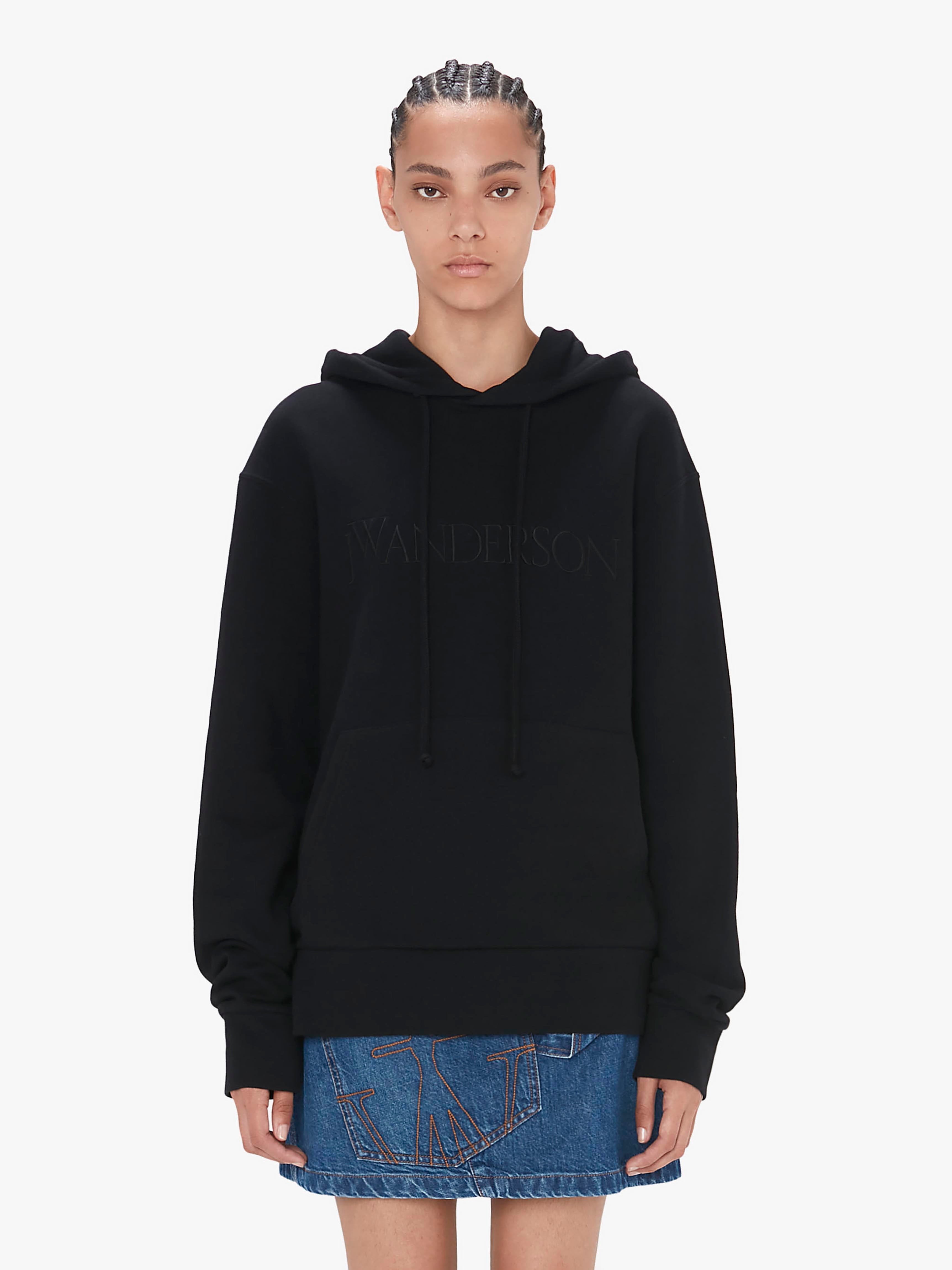 HOODIE WITH LOGO EMBROIDERY - 2