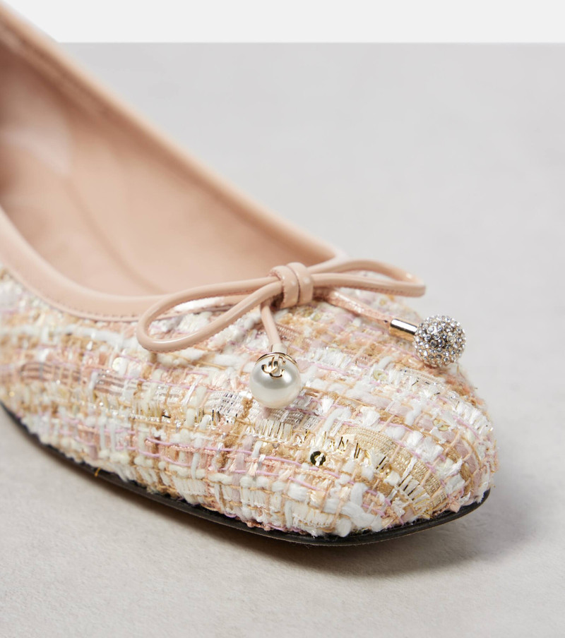 Elme tweed ballet flats 5