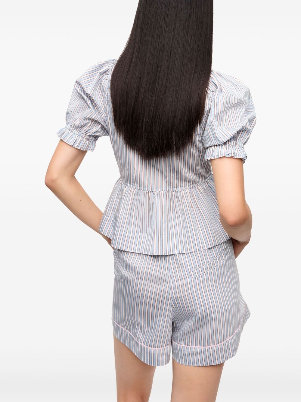 striped blouse - 4