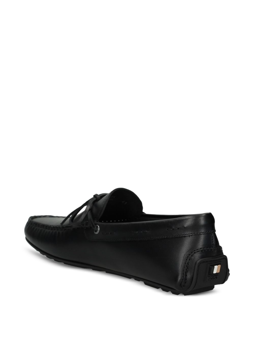 bow-detail loafers - 3