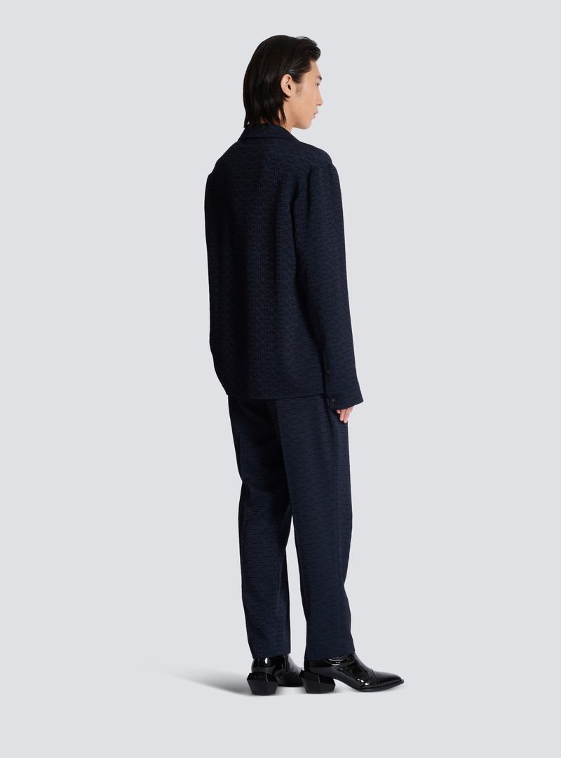PB Labyrinth jacquard pyjama shirt 4