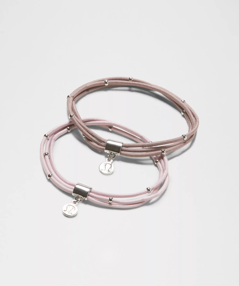Multi-Band Charm Hair Elastics *2 Pack 1