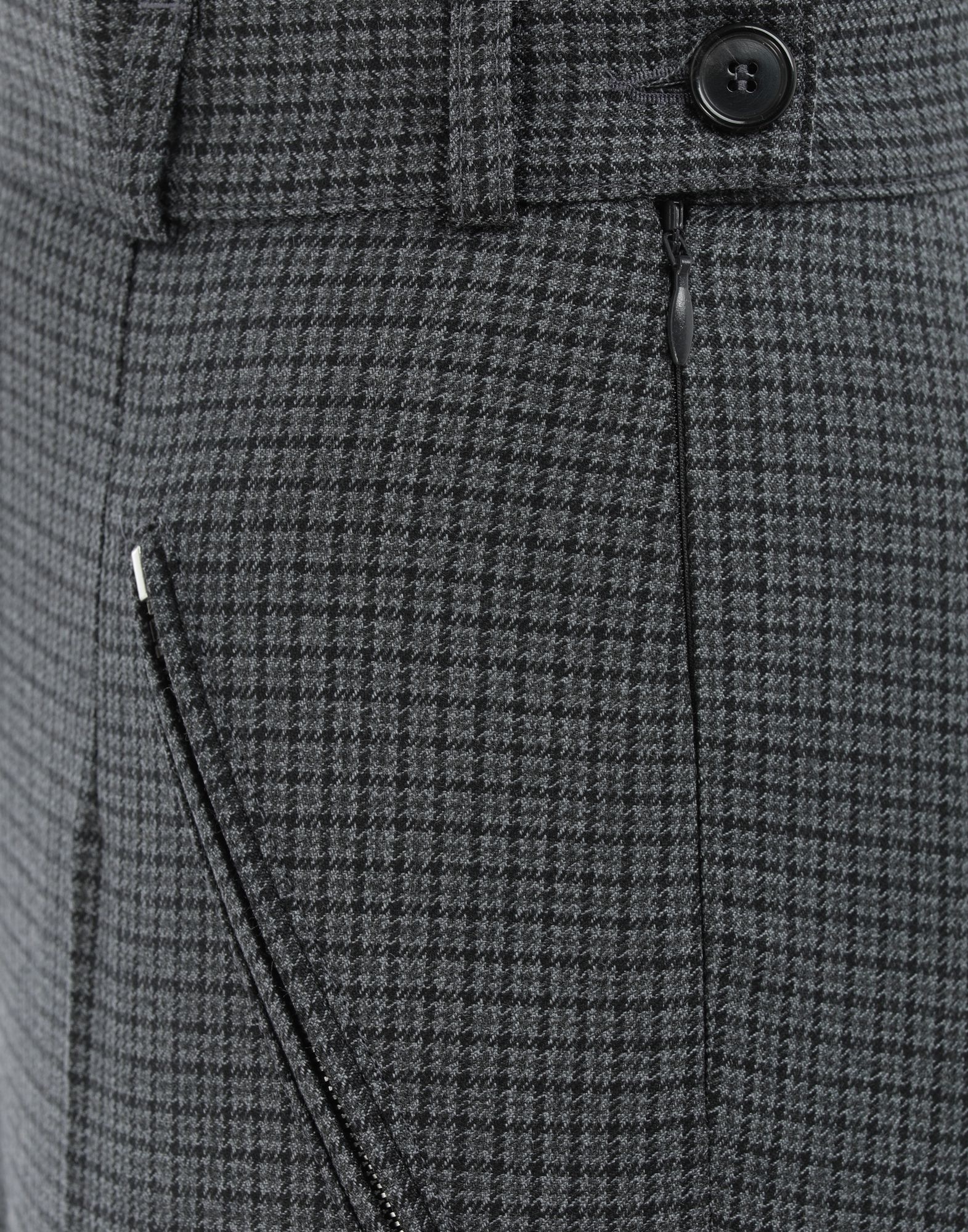 Houndstooth wool trousers - 6